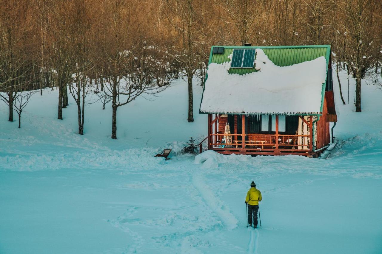 Koliba Sume Pjevaju - Robinzonski Smjestaj, Struja 12 V, Voda Iz Cisterne Chalet